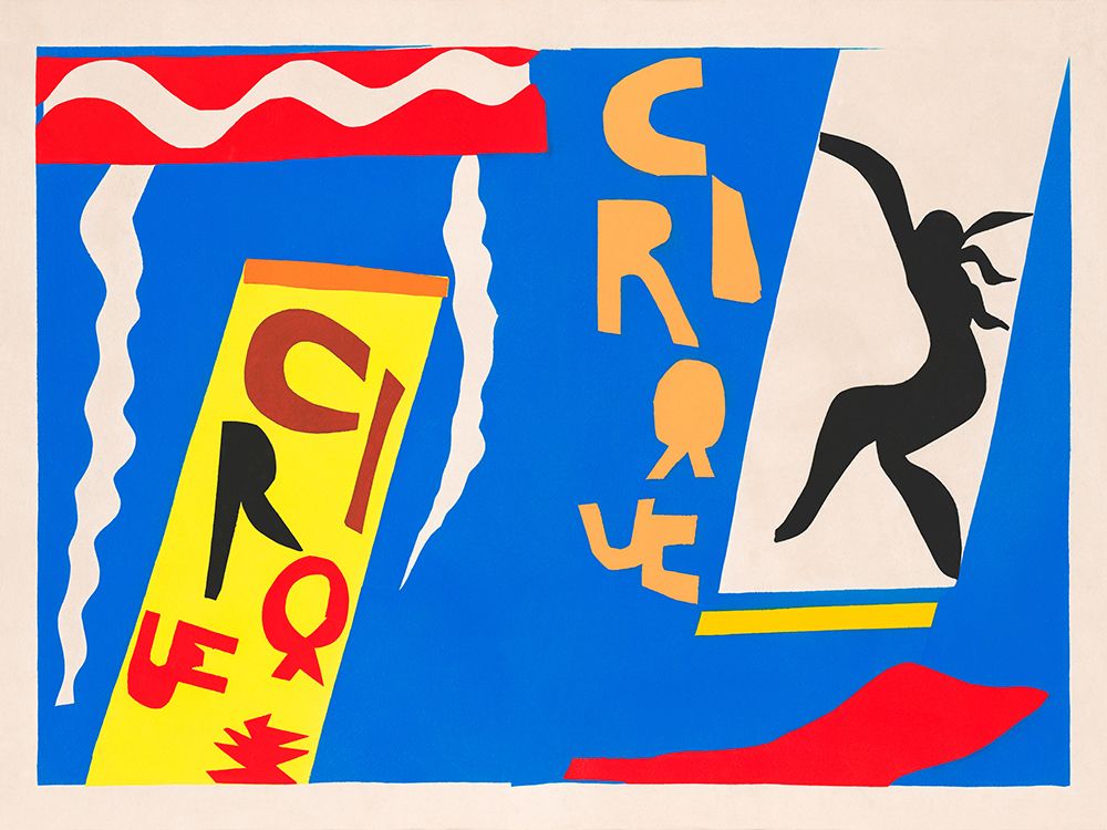 Jazz, The Circus, 1947 art print by Henri Matisse for $57.95 CAD