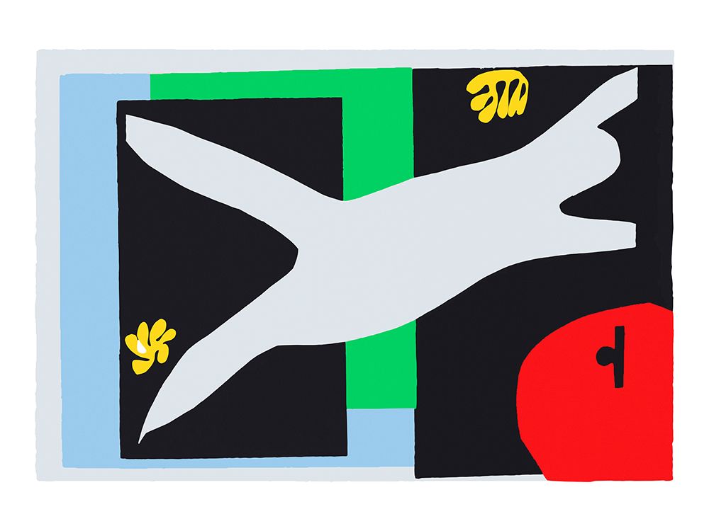 Jazz 12: La nageuse dans laquarium art print by Henri Matisse for $57.95 CAD