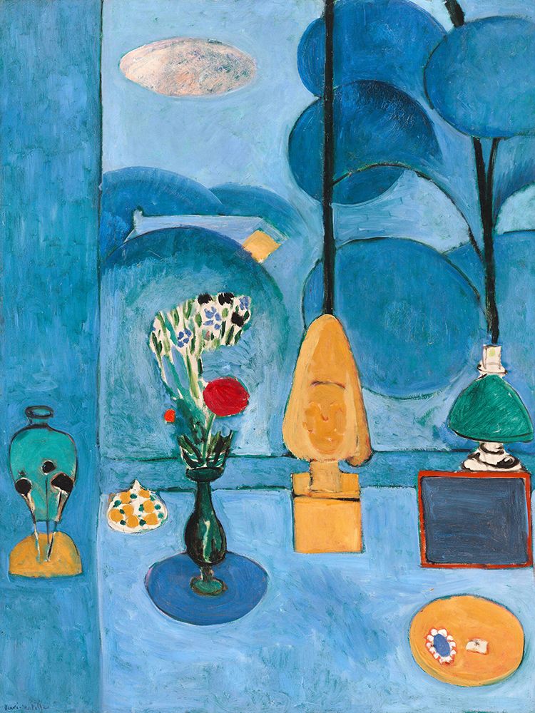 The Blue Window, 1913 art print by Henri Matisse for $57.95 CAD