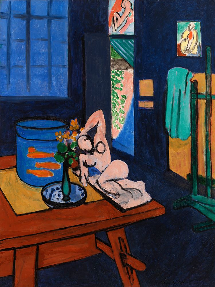 LAtelier aux poissons rouges art print by Henri Matisse for $57.95 CAD