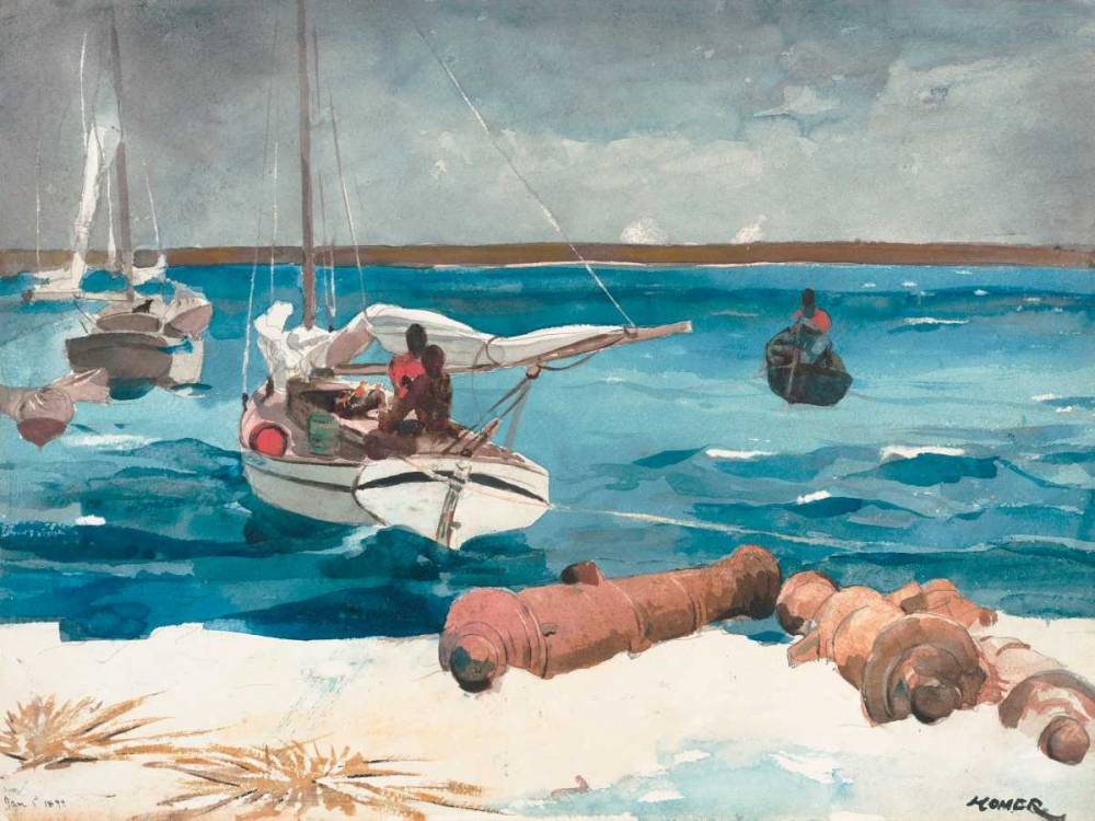 Nassau art print by Winslow Homer for $57.95 CAD