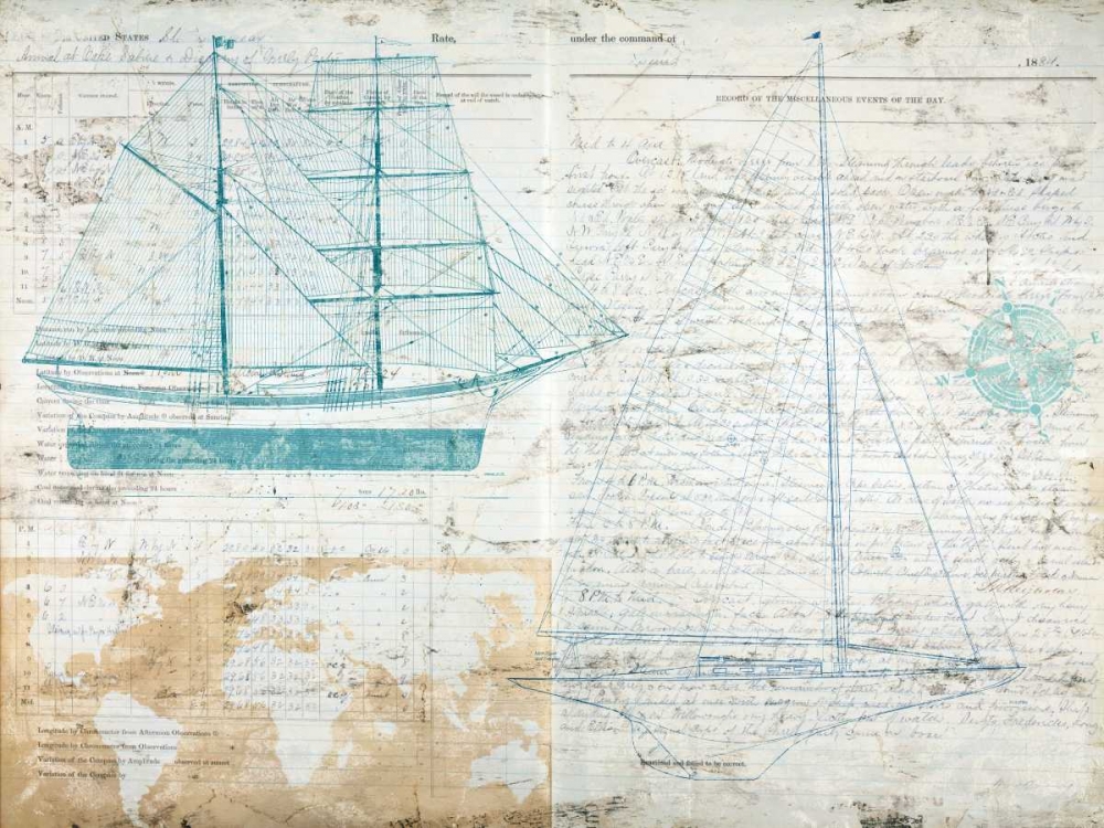 Classic Sailing art print by Joannoo for $57.95 CAD
