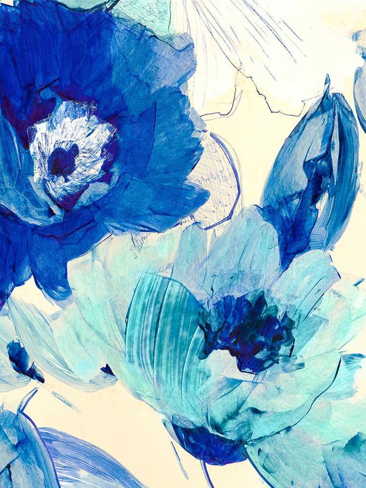 Toile Fleurs II art print by Kelly Parr for $57.95 CAD