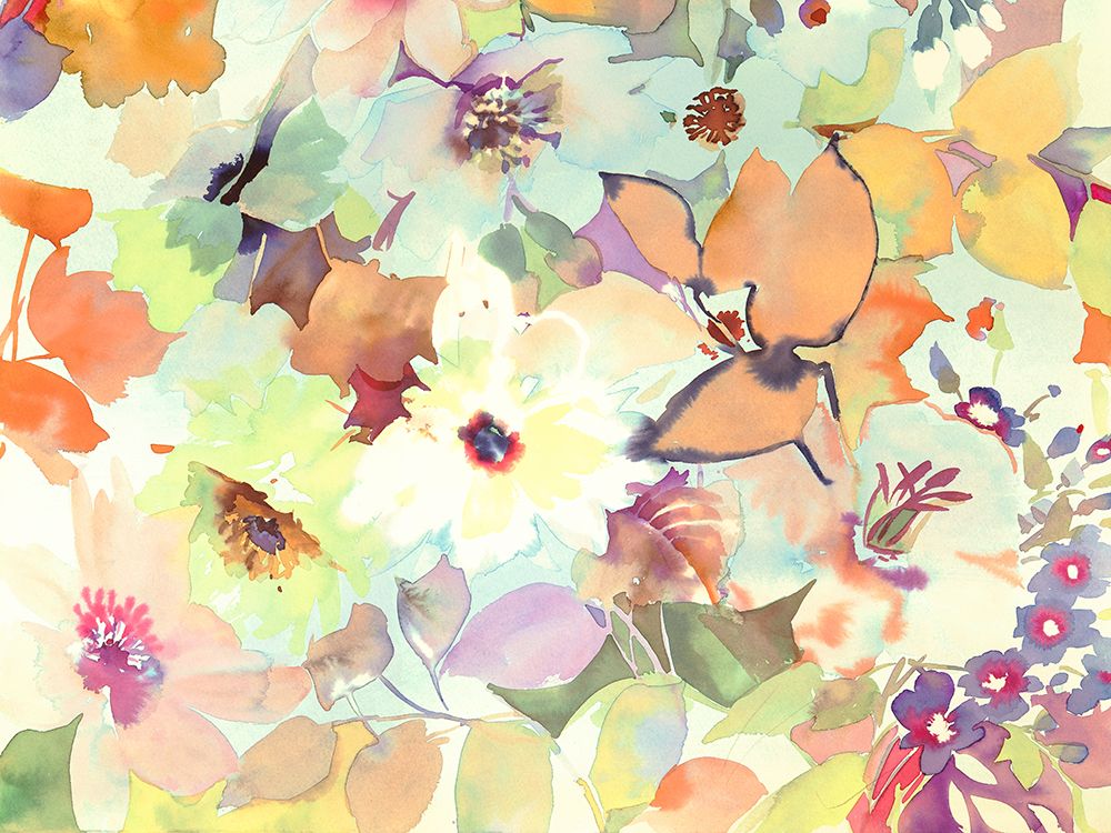 French Floral I art print by Kelly Parr for $57.95 CAD
