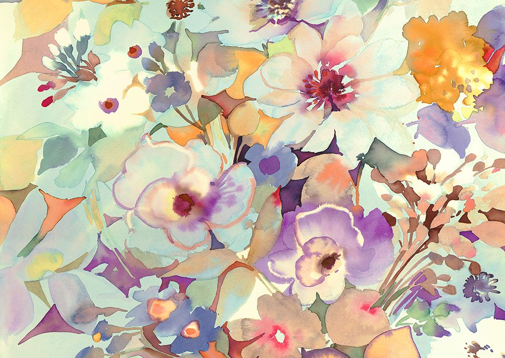 French Floral II art print by Kelly Parr for $57.95 CAD