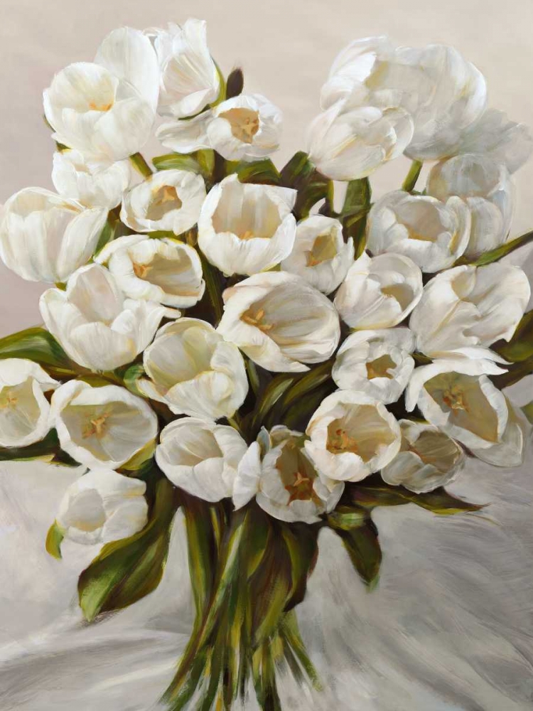 Bouquet Blanc art print by Leonardo Sanna for $57.95 CAD