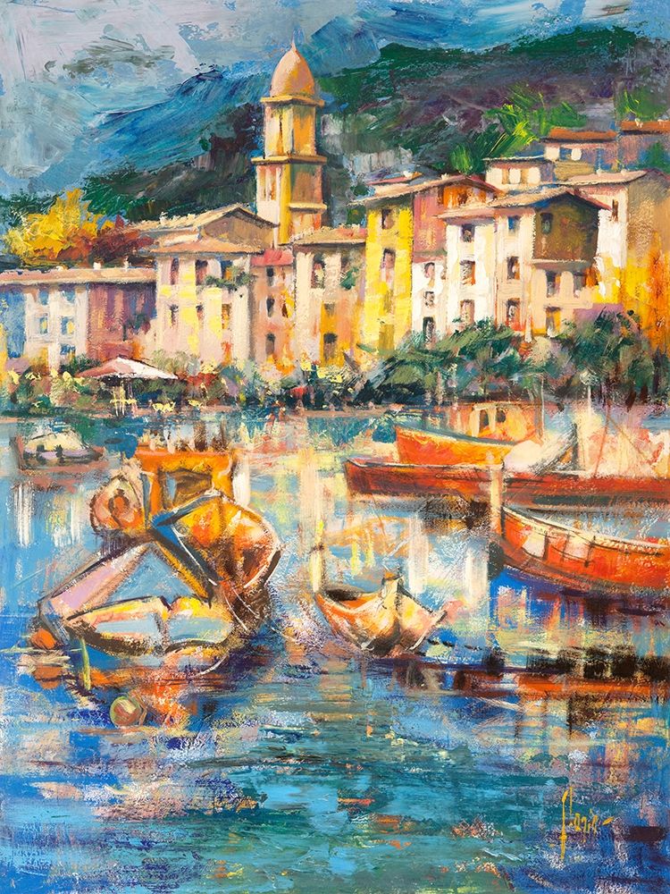 Colori di Portofino art print by Luigi Florio for $57.95 CAD