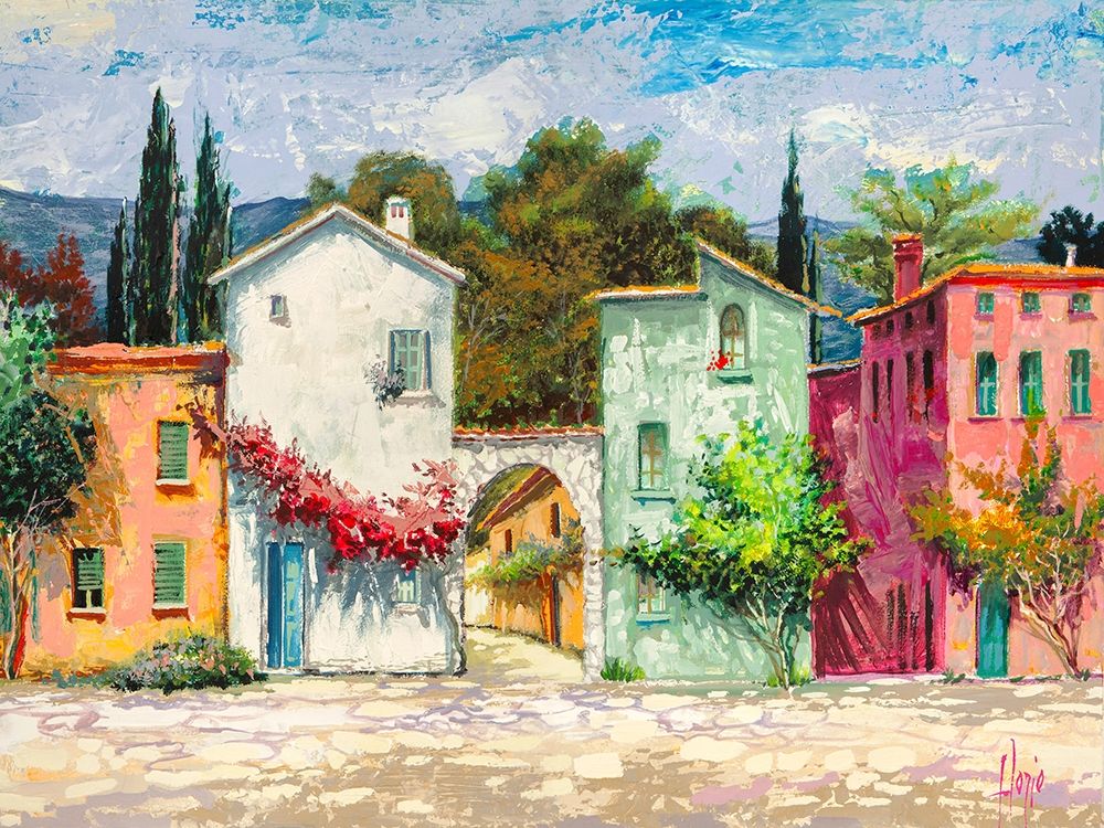 Paese italiano II art print by Luigi Florio for $57.95 CAD