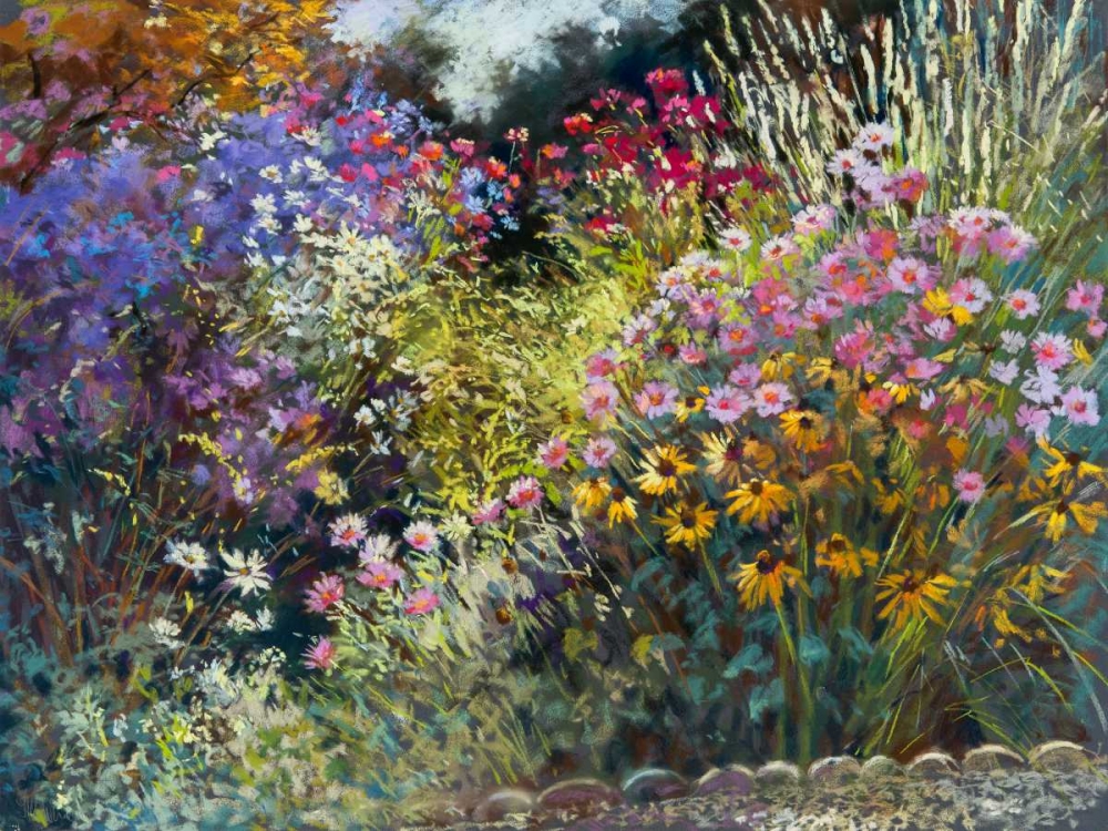 Evening in the Garden art print by Nel Whatmore for $57.95 CAD