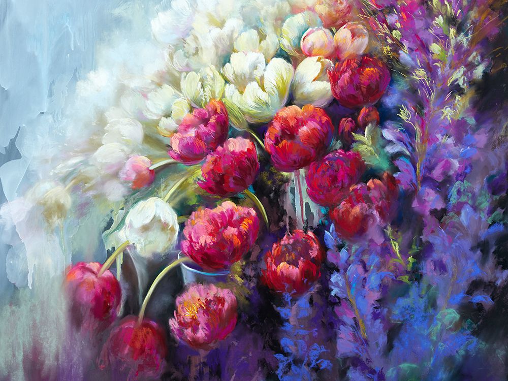 The Fabulous Florist (detail) art print by Nel Whatmore for $57.95 CAD