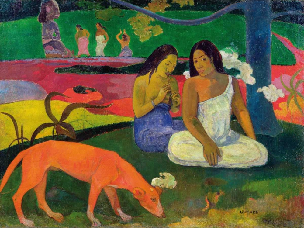 Arearea art print by Paul Gauguin for $57.95 CAD