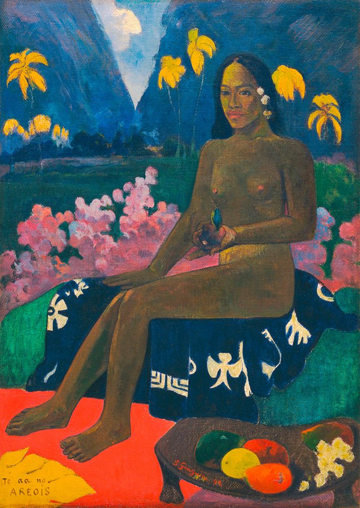 The Seed of the Areoi, 1892 art print by Paul Gauguin for $57.95 CAD