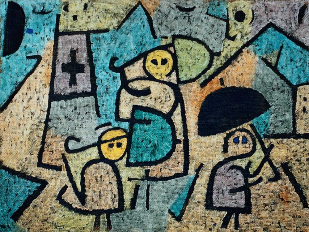 Protected Children art print by Paul Klee for $57.95 CAD