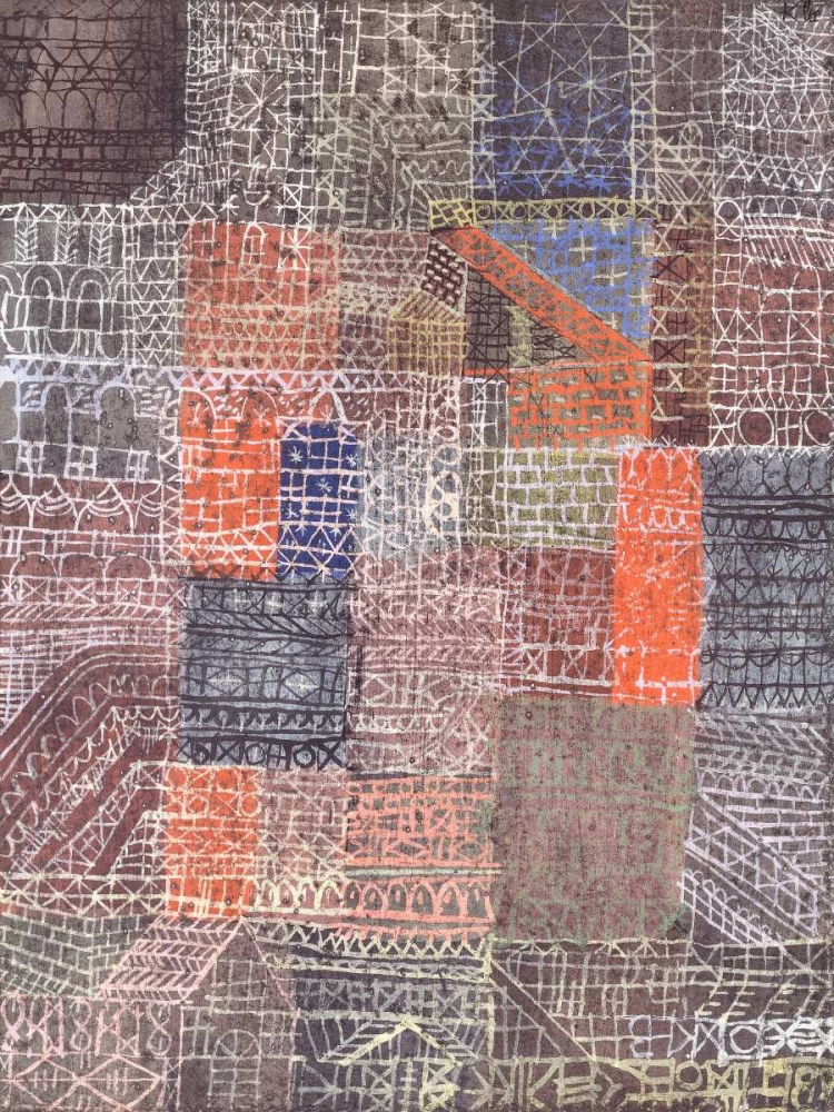 Structural II art print by Paul Klee for $57.95 CAD