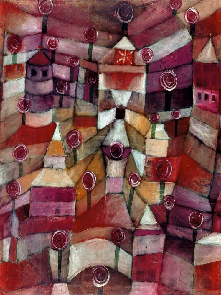 Rose Garden art print by Paul Klee for $57.95 CAD