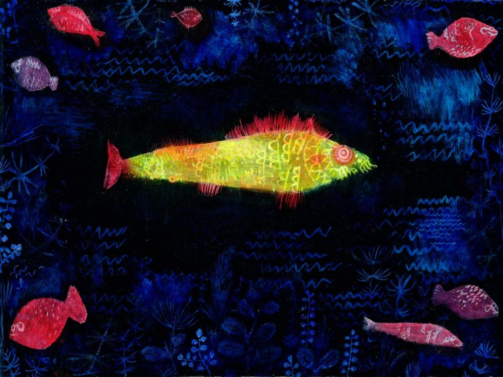 The Goldfish art print by Paul Klee for $57.95 CAD