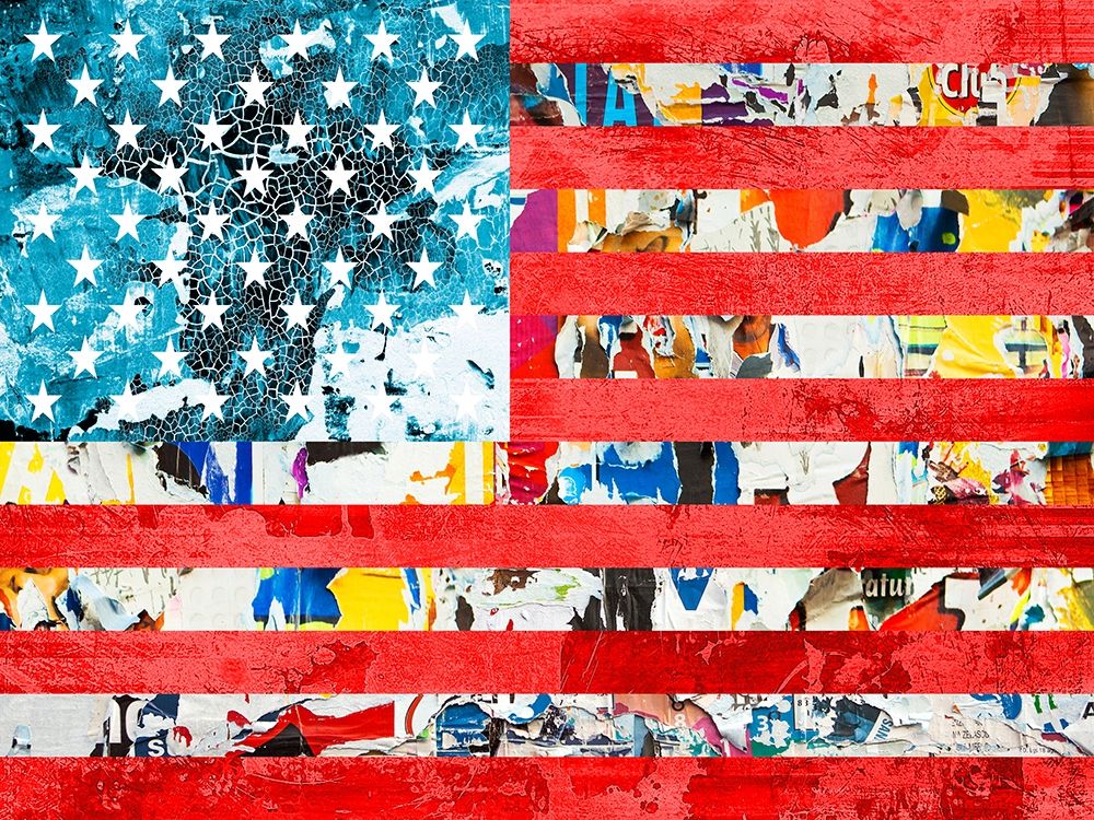 United States of Pop art print by Pat Simon for $57.95 CAD