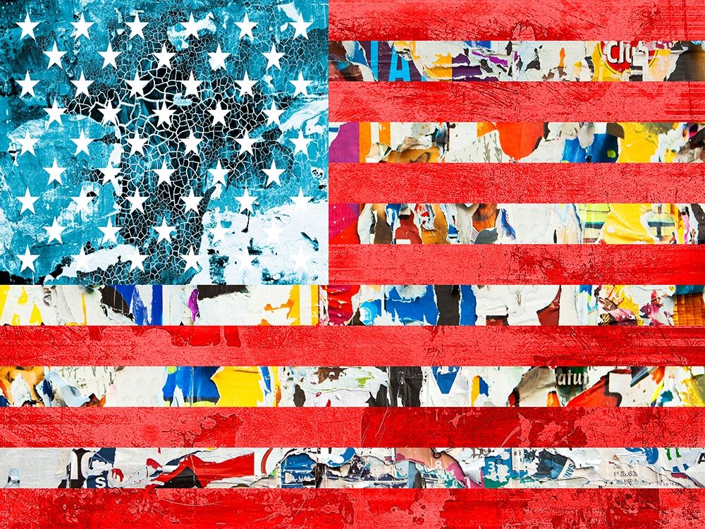 United States of Pop art print by Pat Simon for $57.95 CAD