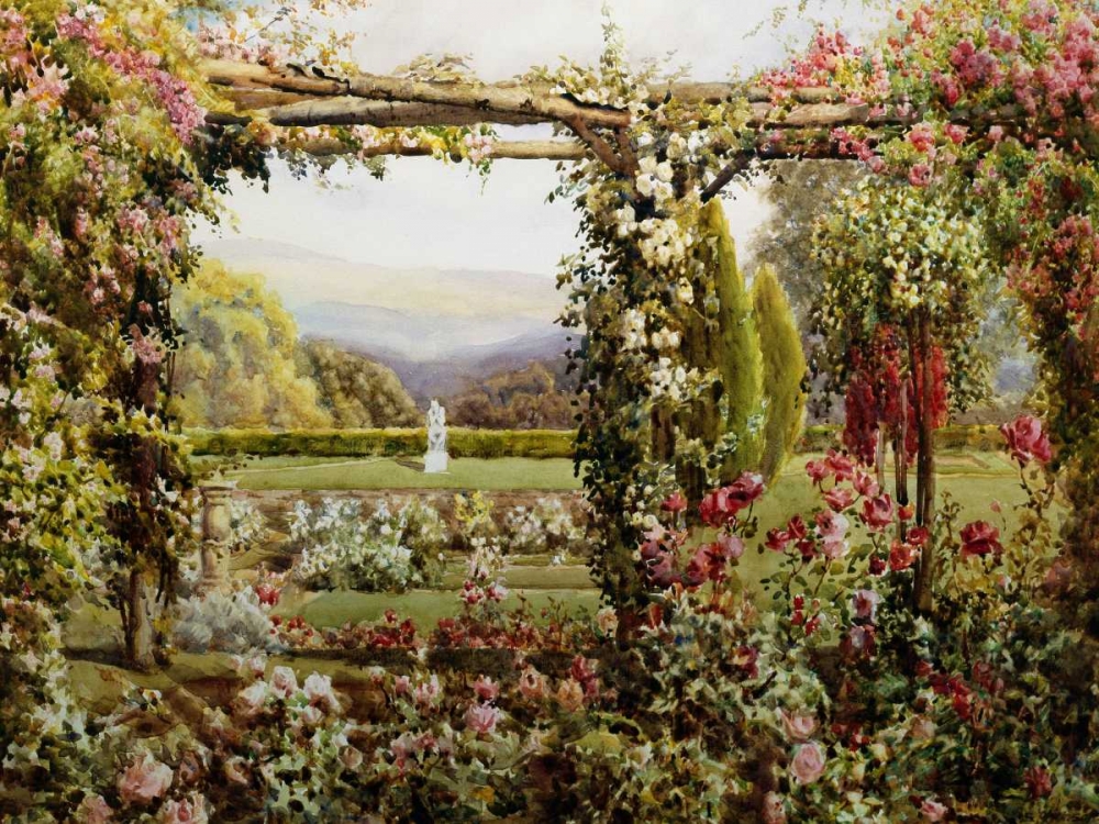The Rose Garden art print by Robert Atkinson for $57.95 CAD