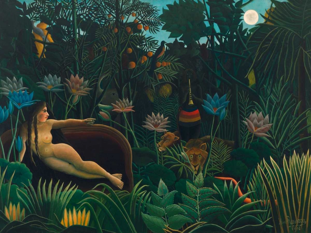 The Dream  art print by Henri Rousseau for $57.95 CAD