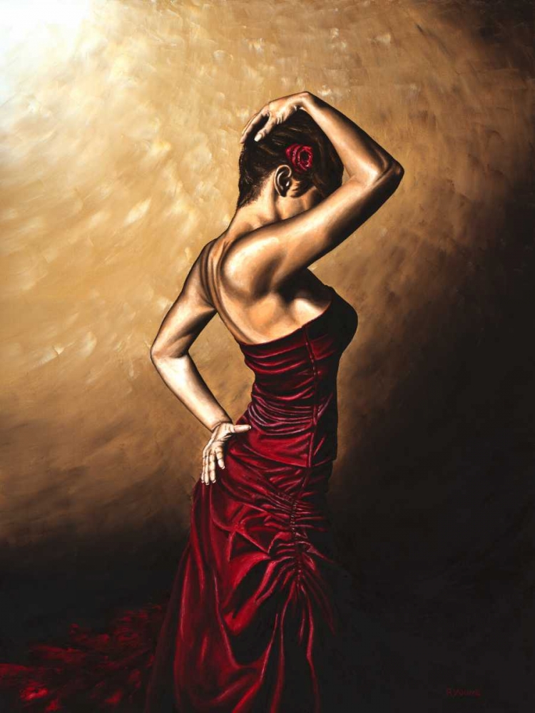 Flamenco Woman art print by Richard Young for $57.95 CAD