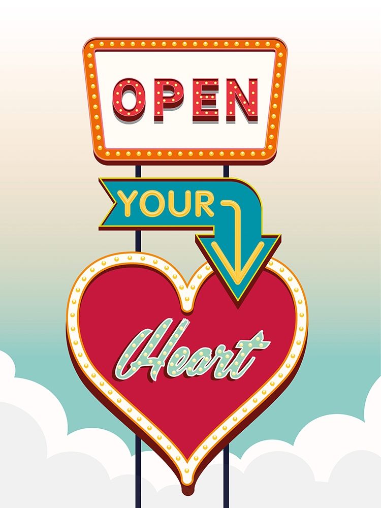 Open your heart art print by Hill Steven for $57.95 CAD