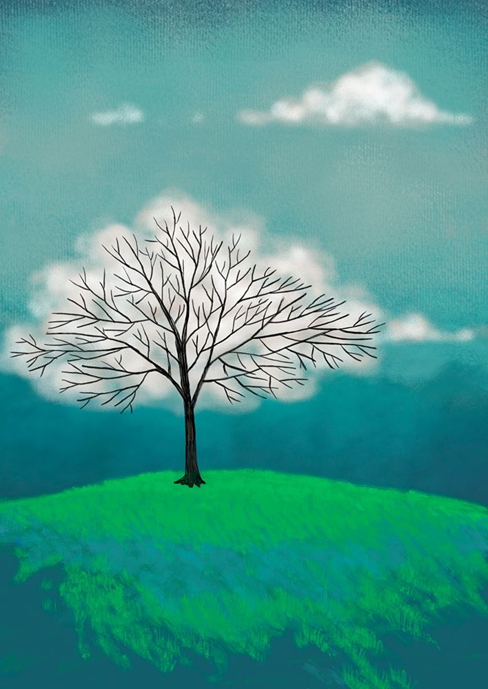 Tree of Clouds art print by Stef Lamanche for $57.95 CAD