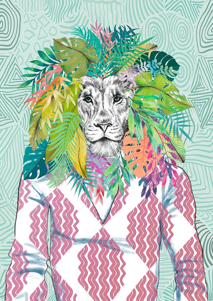 King of the Jungle art print by Matt Spencer for $57.95 CAD