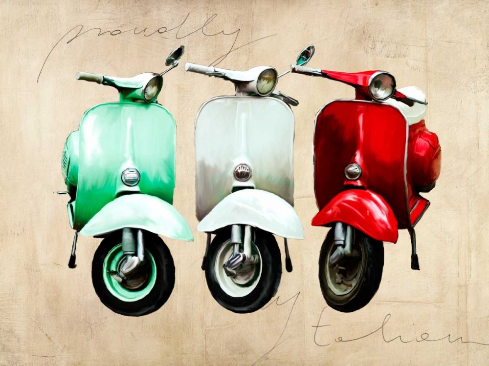 Proudly Italian art print by Teo Rizzardi for $57.95 CAD