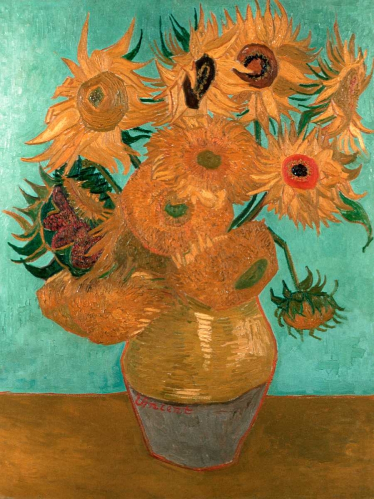  Sunflowers art print by Vincent van Gogh for $57.95 CAD