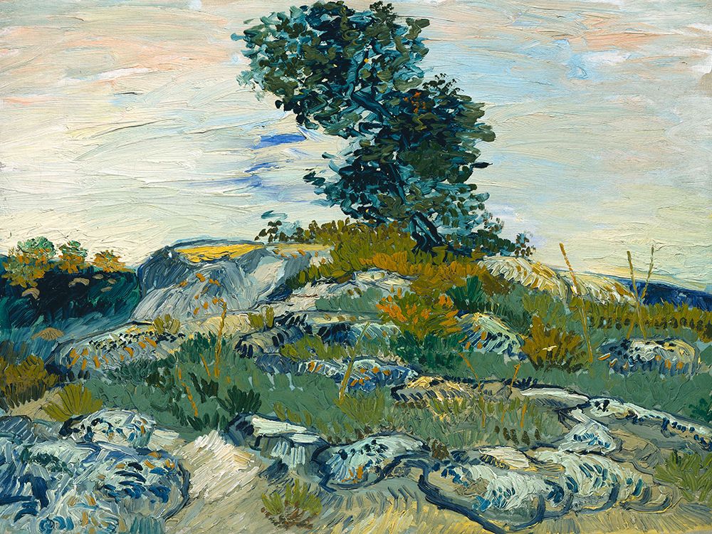 The Rocks art print by Vincent van Gogh for $57.95 CAD