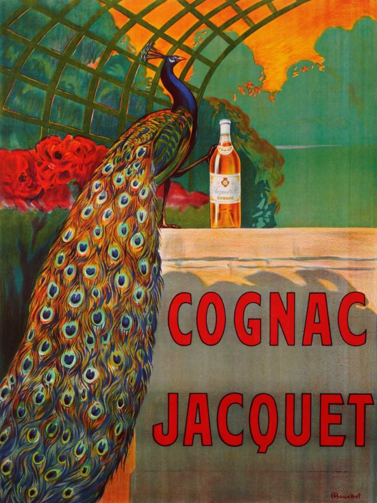 Cognac Jacquet ca. 1930 art print by Camille Bouchet for $57.95 CAD