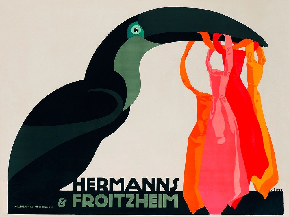 Hermanns and Froitzheim art print by Julius Klinger for $57.95 CAD