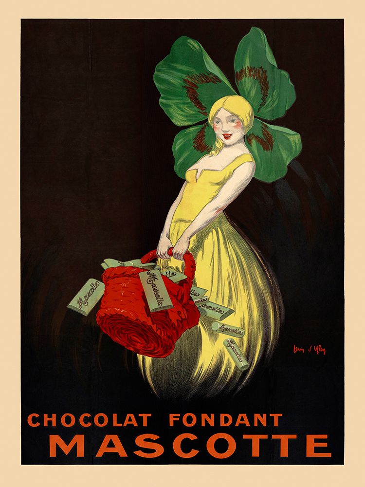 Chocolat fondant Mascotte art print by Jean Dylen for $57.95 CAD
