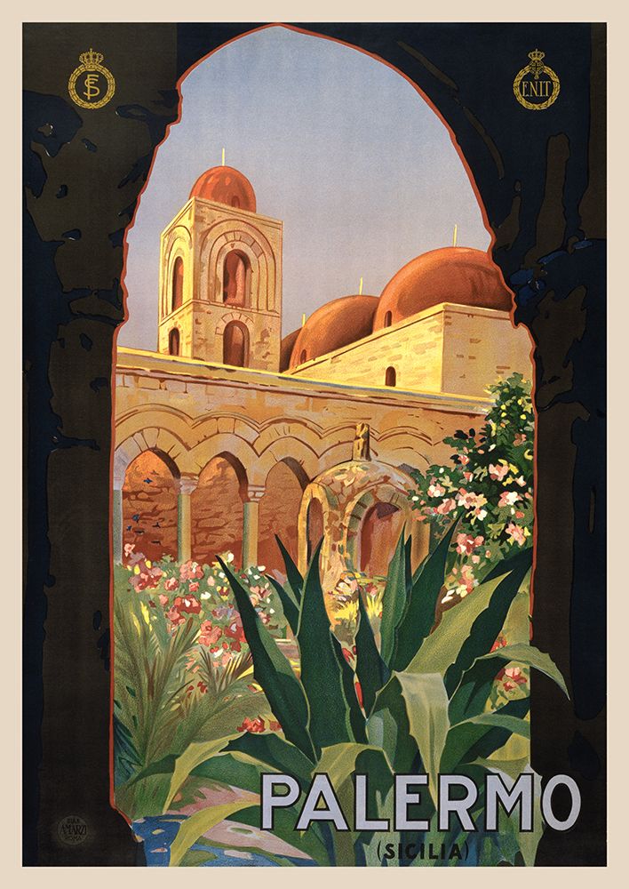 Palermo, 1920 art print by Anonymous for $57.95 CAD