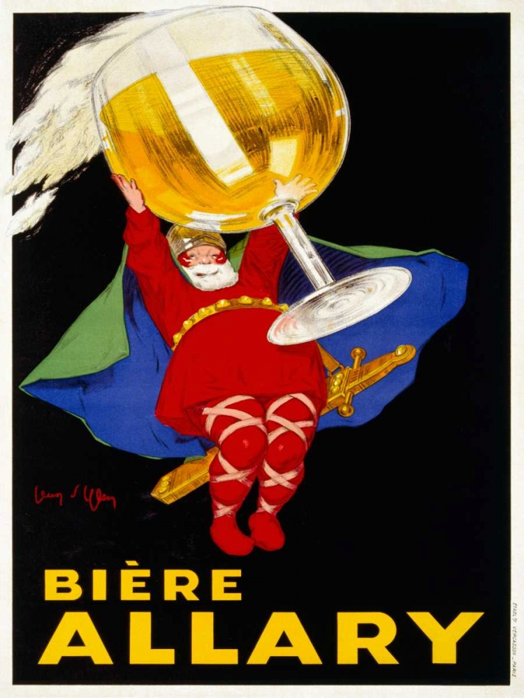 Biere Allary 1928 art print by Jean DYlen for $57.95 CAD