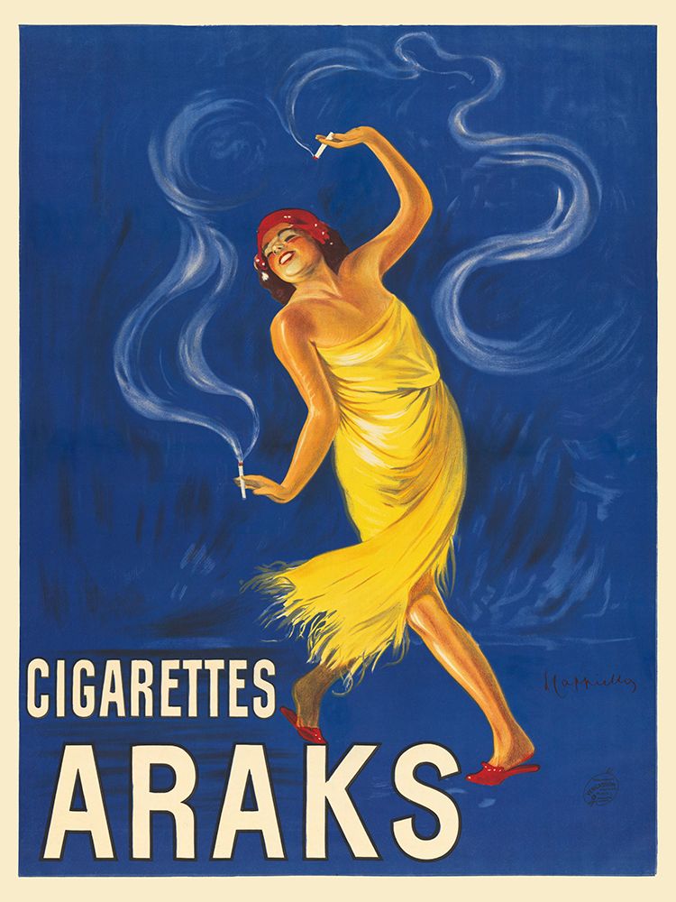Cigarettes Araks art print by Leonetto Cappiello for $57.95 CAD