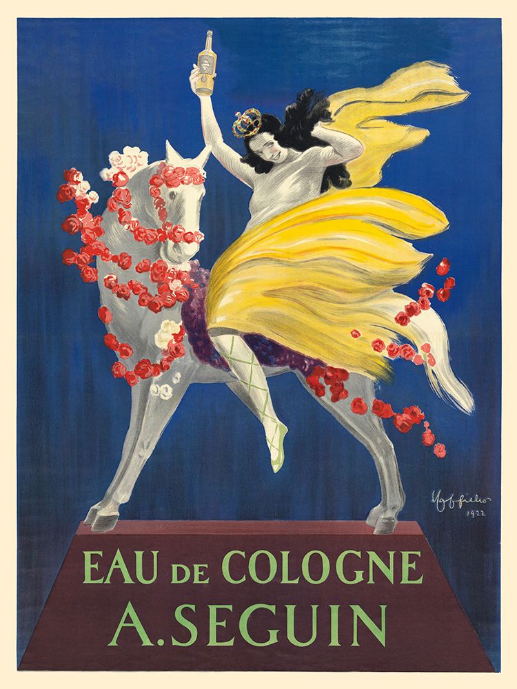 Eau de Cologne A. Seguin art print by Leonetto Cappiello for $57.95 CAD