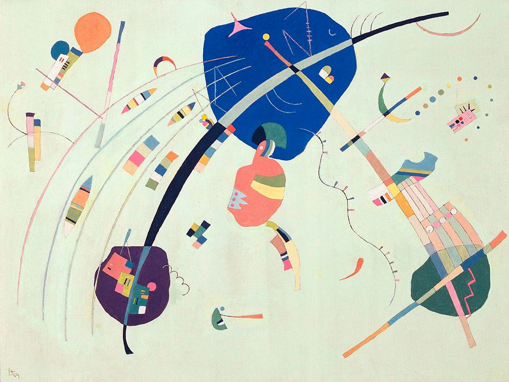 To the Blue, 1939 art print by Wassily Kandinsky for $57.95 CAD