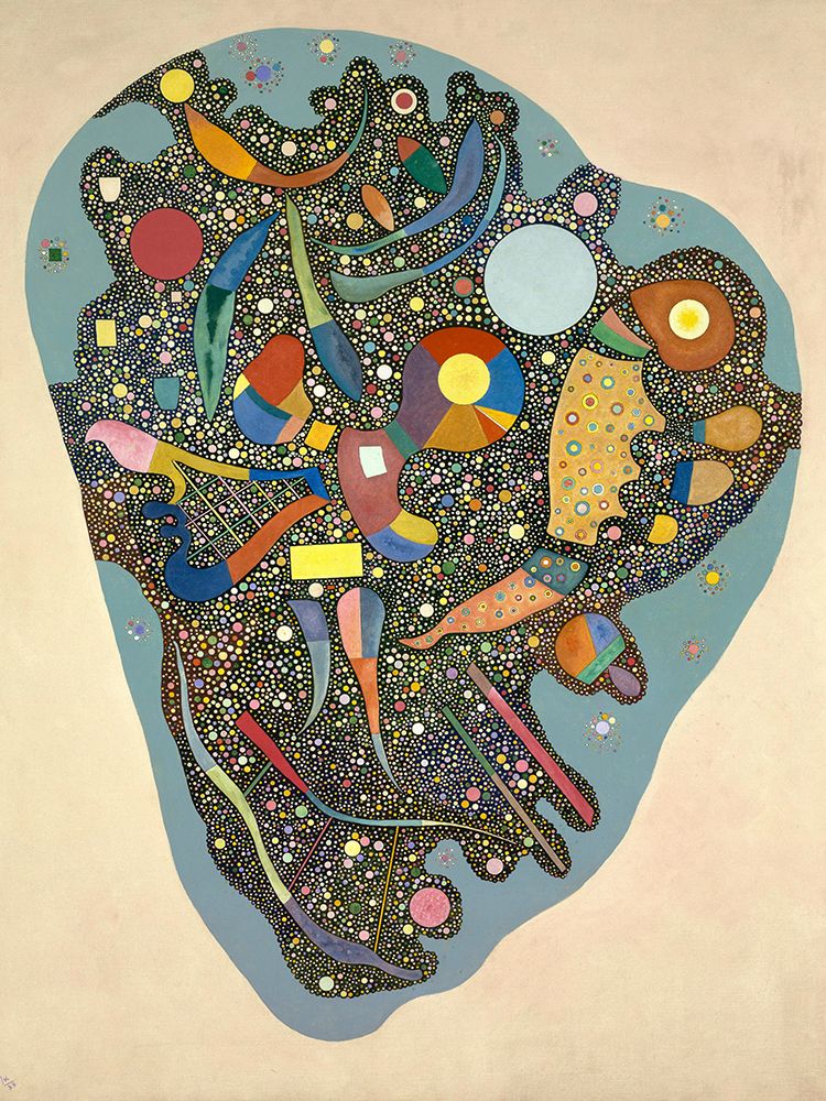 Regulated Heap, 1938 art print by Wassily Kandinsky for $57.95 CAD