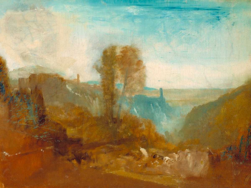 Tivoli - the Cascatelle art print by William Turner for $57.95 CAD