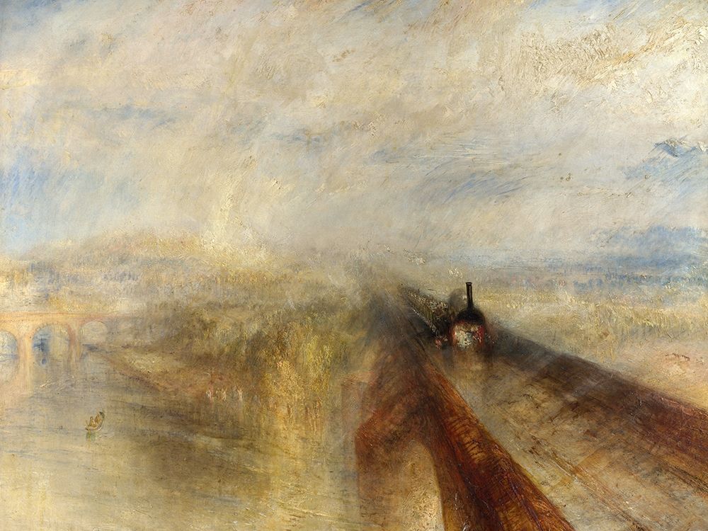 Rain, Steam and Speed, The Great Western Railway art print by William Turner for $57.95 CAD