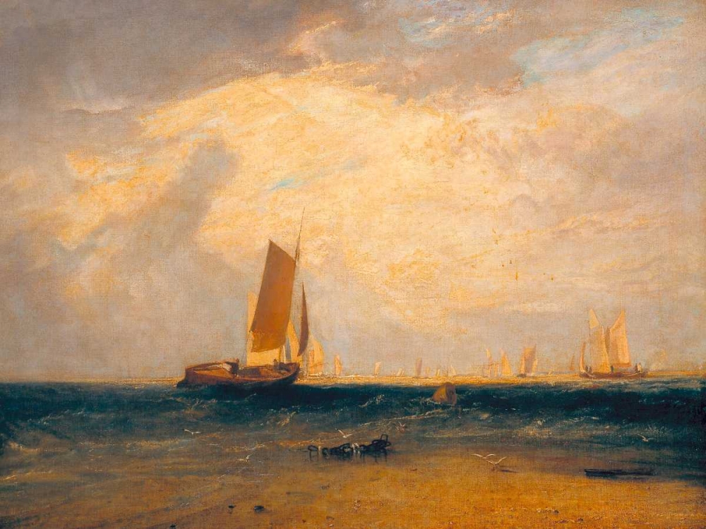 Tide Setting In art print by William Turner for $57.95 CAD