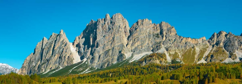 Pomagagnon and larches in autumn, Cortina dAmpezzo, Dolomites, Italy art print by Frank Krahmer for $57.95 CAD