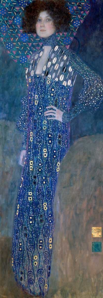 Emilie Louise FlÃ¶ge art print by Gustav Klimt for $57.95 CAD