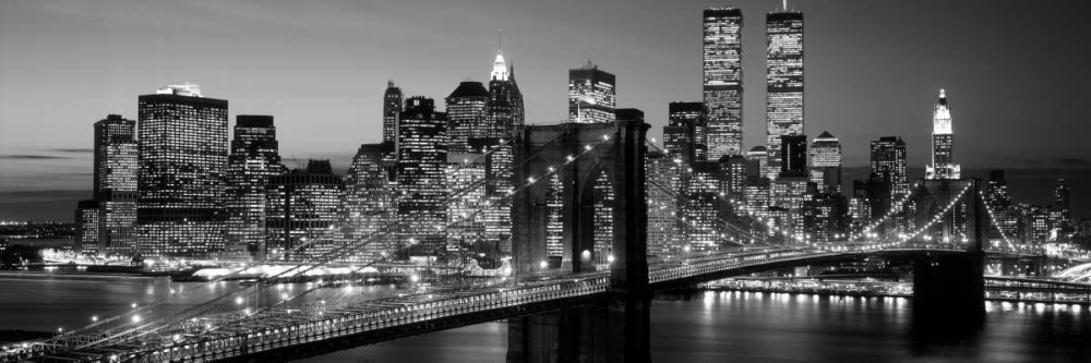 Brooklyn Bridge to Manhattan art print by Richard Berenholtz for $57.95 CAD