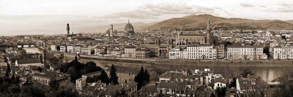 Panoramic view of Florence art print by Vadim Ratsenskiy for $57.95 CAD