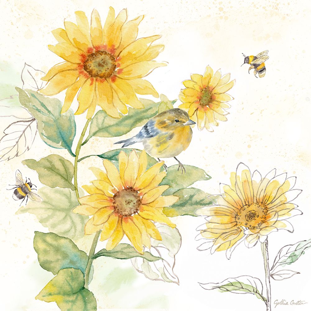 Be My Sunshine II art print by Cynthia Coulter for $57.95 CAD