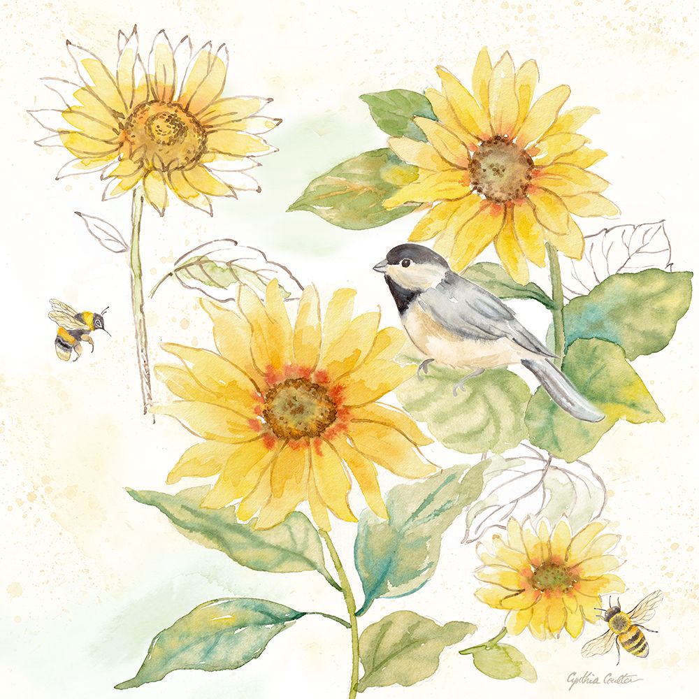 Be My Sunshine III art print by Cynthia Coulter for $57.95 CAD