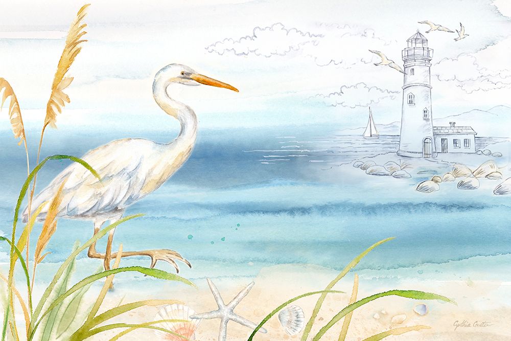 By the Seashore I art print by Cynthia Coulter for $57.95 CAD